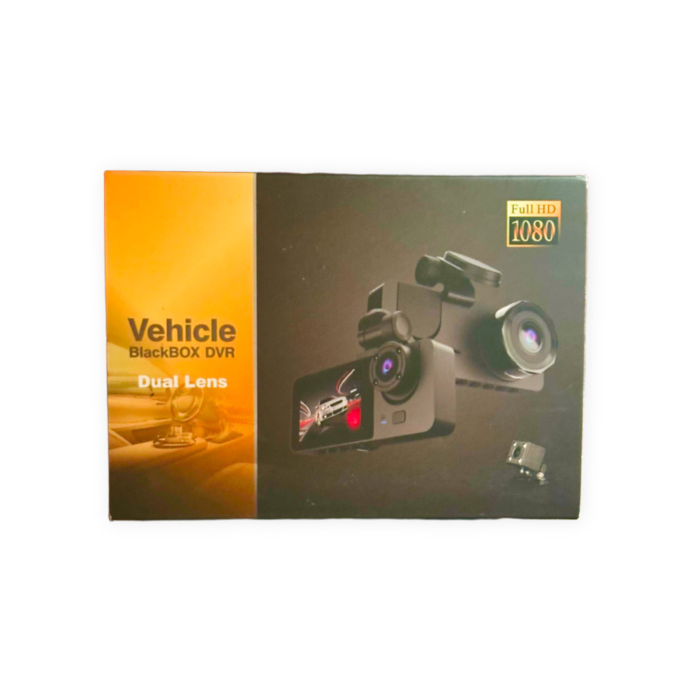Vehicle Blackbox DVR Dual Lens Full HD 1080p Dash Cam